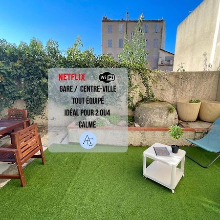 Апартаменты Le Grand Bleu Terrasseclimwifinetflix Proche Gare-Centre Марсель Экстерьер фото