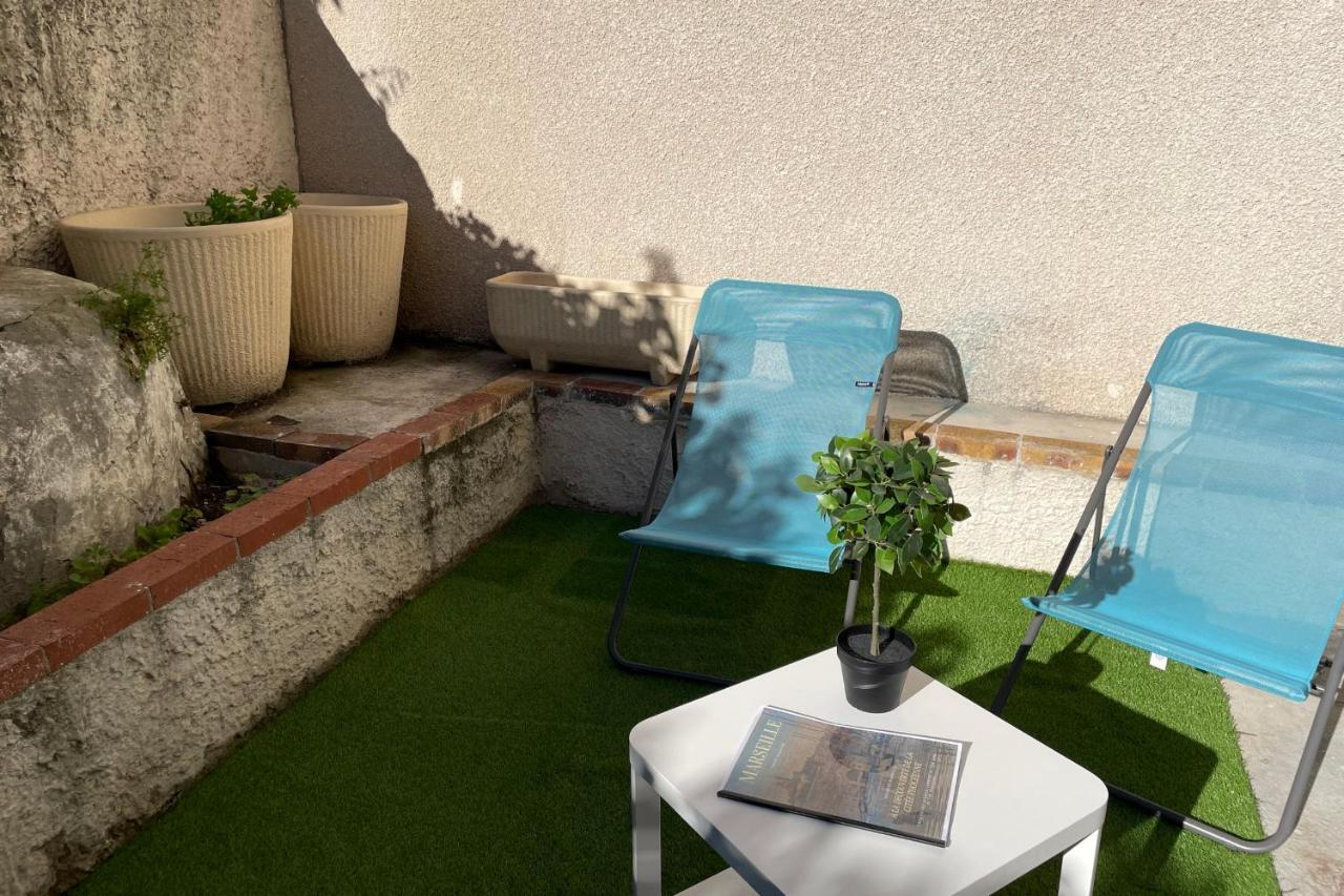 Апартаменты Le Grand Bleu Terrasseclimwifinetflix Proche Gare-Centre Марсель Экстерьер фото
